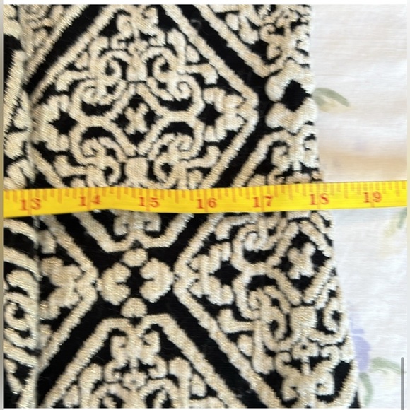Orange Fashion Village Draped Tapestry Cardigan - Picture 9 of 11